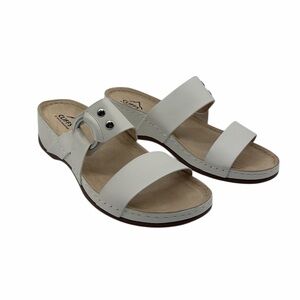 Cliffs by White Mountain Colletta Women's Slip-on Wedge Sandals Size 9.5